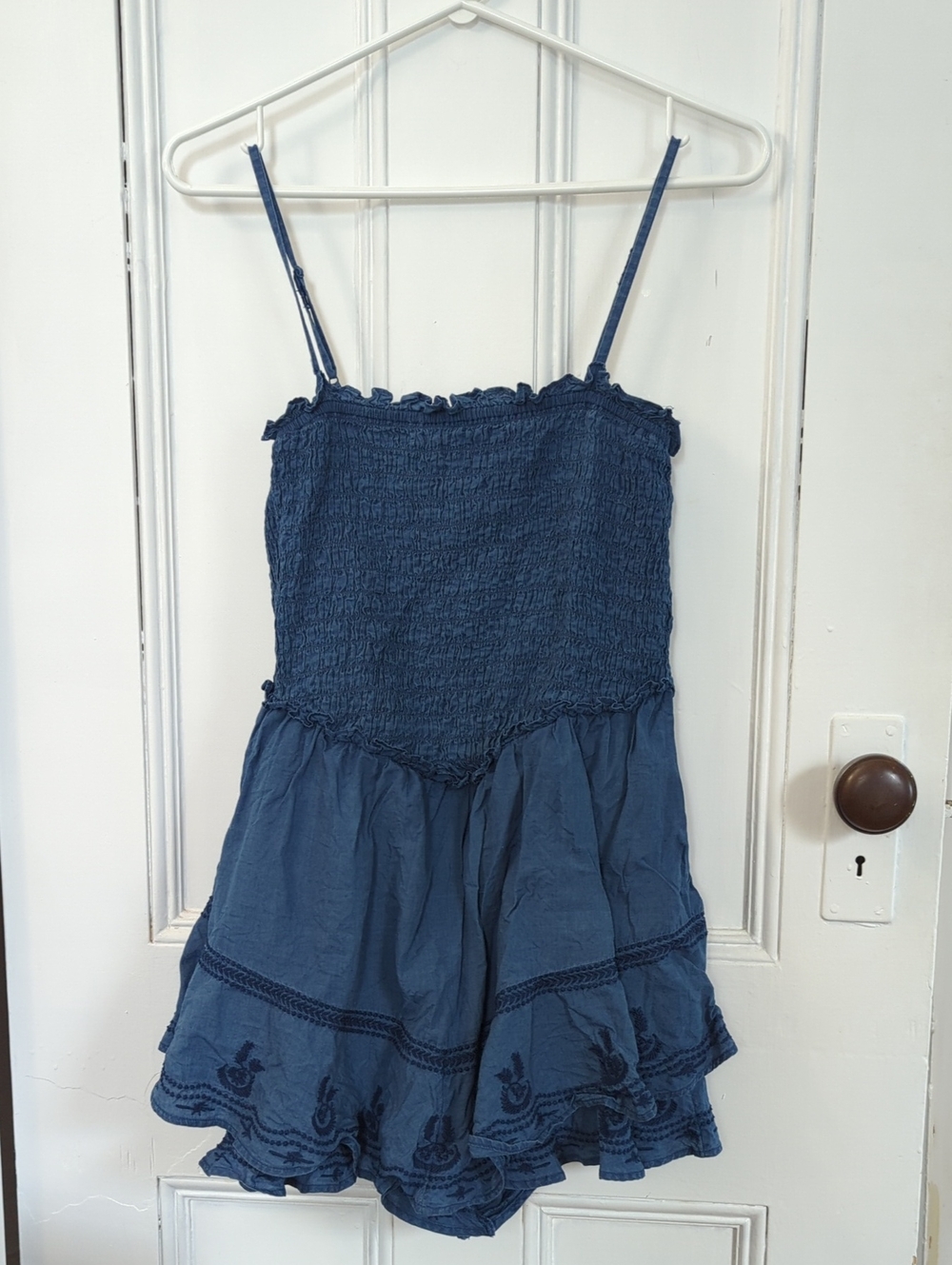 AE Bella Ruffle Tiered Romper